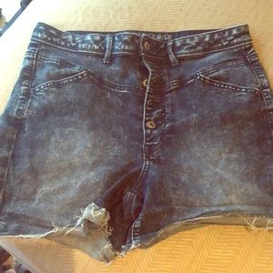 High waisted American eagle shorts